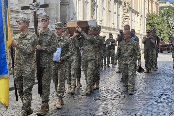Lwów po raz pierwszy pożegnał z żołnierzem poległym w obwodzie kurskim
